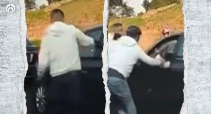 (VIDEO) Le rompen el vidrio, lo amenazan con pistola: asaltan a un conductor en GAM