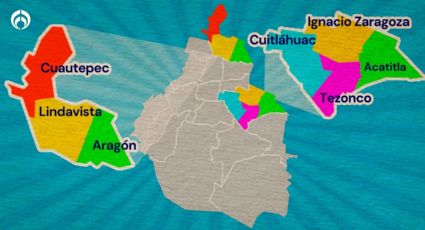 Iztapalapa... ¿del sur y del norte? Así se verá la CDMX si crean 7 alcaldías nuevas