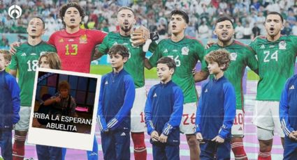 Arriba la esperanza, abuelita: México ya ha goleado a Arabia Saudita