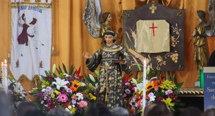 Tras 20 años de haber sido robada, regresa a Jiutepec la escultura de San Antonio de Padua