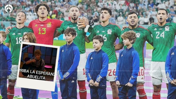 Arriba la esperanza, abuelita: México ya ha goleado a Arabia Saudita