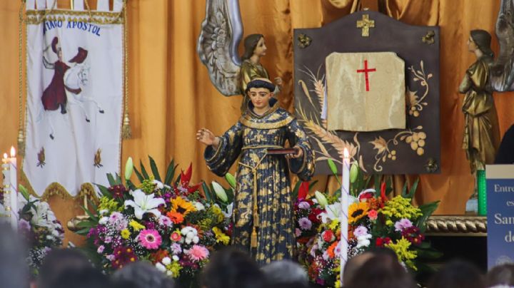 Tras 20 años de haber sido robada, regresa a Jiutepec la escultura de San Antonio de Padua