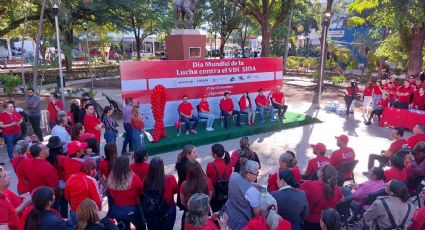 Celebran día mundial de prevención contra VIH; organizan marcha y conferencia