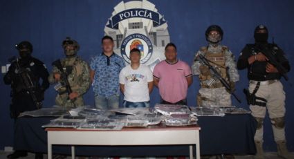 Detienen a 3 sujetos con armas de alto calibre en Quintana Roo