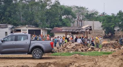 Obreros se manifiestan de nuevo en Coatzacoalcos, por la construcción del cuartel de la GN