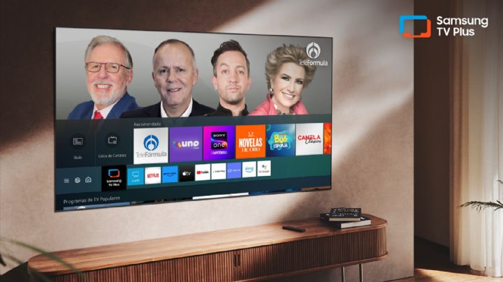 Telefórmula llega a Samsung TV Plus con programación especial de noticias, espectáculos, deportes y finanzas