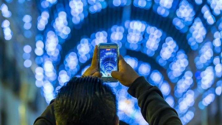 "Un espectáculo de luz" con arcada navideña en Centro Histórico de Querétaro