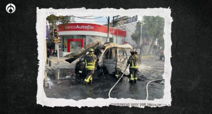 Ambulancia explota sobre avenida Revolución; no se reportan heridos