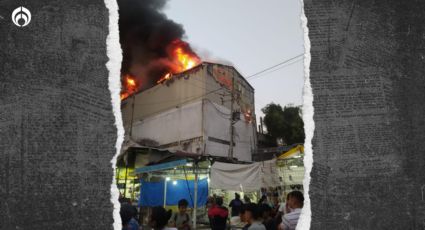 Incendio en Tepito: Fuego consume bodega en la colonia Morelos