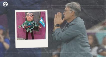 ¡Dale, dale, dale, al 'Tata' Martino! Así es la piñata del exentrenador de México (FOTOS)