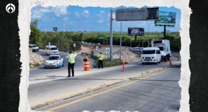 ¡Ojo! Alertan por tráfico hacia aeropuerto de Cancún