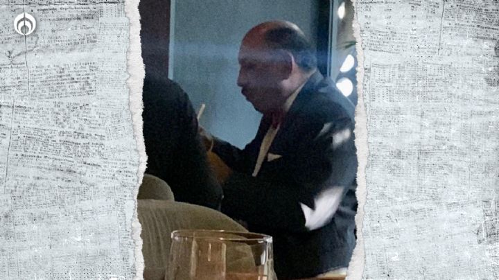 Cachan a Lord Molécula comiendo en exclusivo restaurante en Masaryk