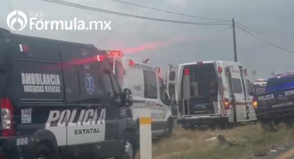 Tarde mortal en la México-Pachuca: fallecen dos personas en choque; sobrevive un bebé