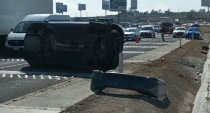 Día de accidentes en tramo Cuesta China de la autopista México-Querétaro