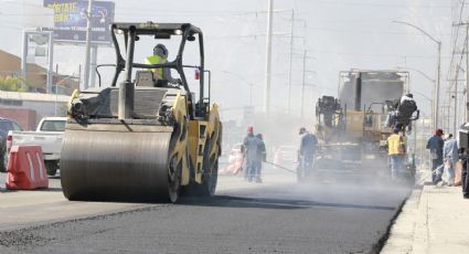 Continúa rehabilitación de avenida Sendero en Escobedo NL