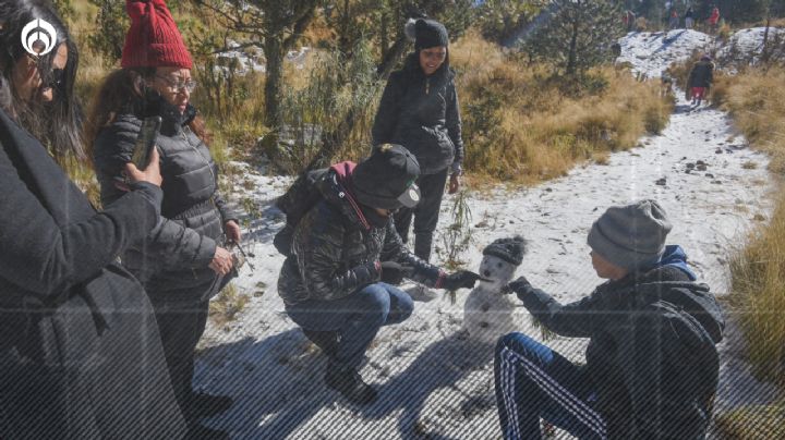 ¿Y si hacemos un muñeco? En estos lugares de la CDMX ha caído nieve