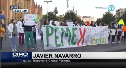 ¡Aguinaldo justo ya! Médicos de Pemex piden ayuda a AMLO para recibir su pago y respeto a sus vacaciones