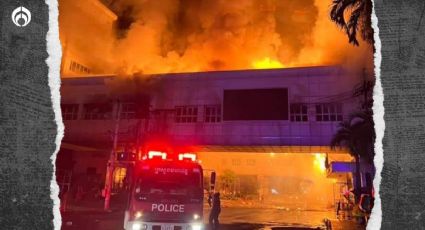 (VIDEO) Infierno en Camboya: incendio en casino deja al menos 10 fallecidos