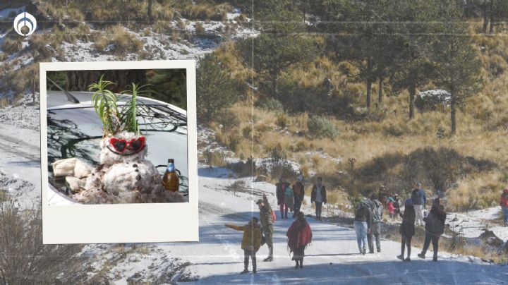 ¿Quieres hacer un muñeco de nieve? Precios y horarios para visitar el Nevado de Toluca y el Ajusco