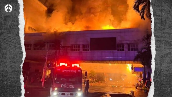 (VIDEO) Infierno en Camboya: incendio en casino deja al menos 10 fallecidos