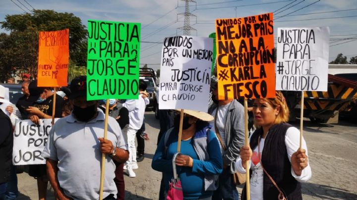 (VIDEO) 'Justicia para Jorge Claudio': Familiares protestan por el homicidio del vendedor de tamales