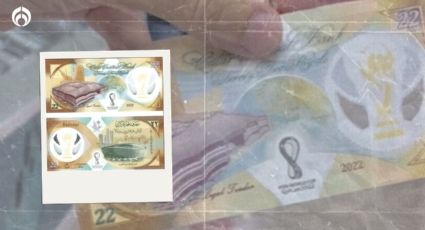 (VIDEO) Este es el billete conmemorativo de Qatar 2022… ¿cuántos pesos mexicanos vale?