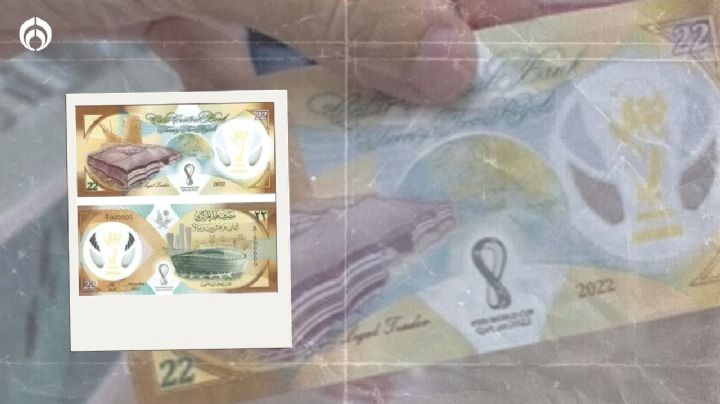 (VIDEO) Este es el billete conmemorativo de Qatar 2022… ¿cuántos pesos mexicanos vale?