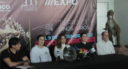 Tierra de dinosaurios anuncia llegada a Tampico, fechas y horario de la exposición