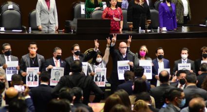 José Manuel del Río: MC protesta en Congreso y Noroña acusa "falta de respeto"