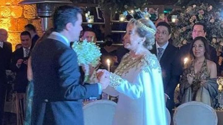 Elba Esther Gordillo sí logra tener boda; “gorrones” filtran fotos