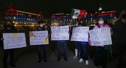 Cáncer infantil: Padres reclaman frente a Palacio Nacional 3 años de desabasto