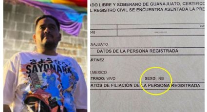 ¡Histórico! Dan primera acta de nacimiento de género no binario en México