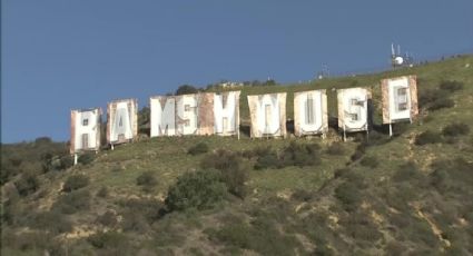 NFL: Letrero de Hollywood cambió nombre en honor a Los Angeles Rams