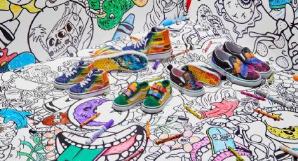 Vans se une a Crayola, lanzan creativa y colorida colección