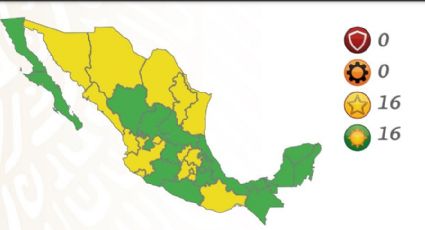 Semáforo COVID: México se pone “verde amarelo” con 16 estados en verde y 16 en amarillo