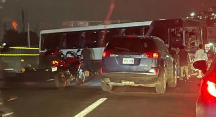 Quedan 25 lesionados tras choque en la autopista México-Pachuca