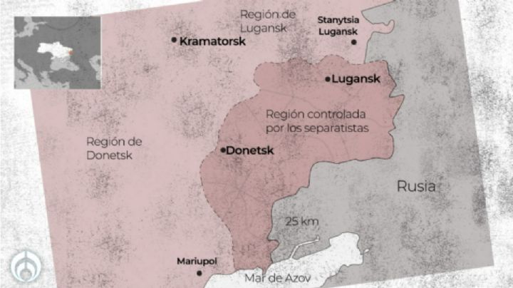 Conflicto Rusia-Ucrania: ¿quiénes y qué son los separatistas apoyados por Putin?