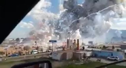 ¿Es Ucrania? No, es Tultepec: se equivocan sobre video de explosión