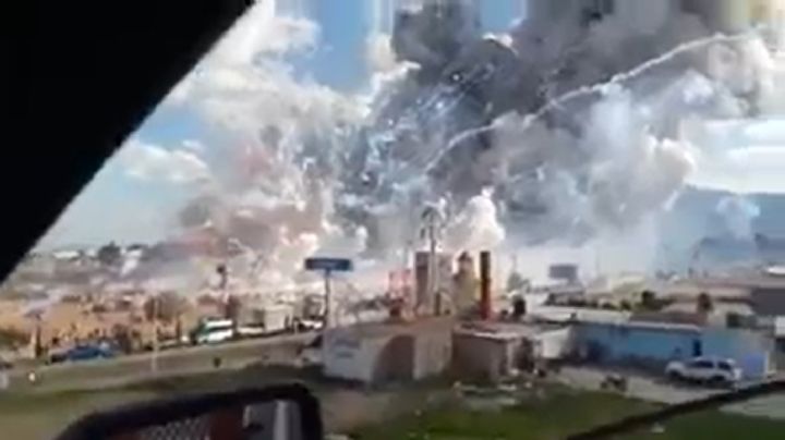 ¿Es Ucrania? No, es Tultepec: se equivocan sobre video de explosión