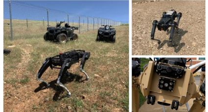 Perros robot vigilarán frontera entre México y EU y no es una película