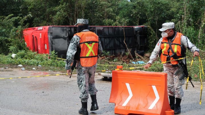 Volcadura de camión en Quintana Roo: identifican a 8 fallecidos