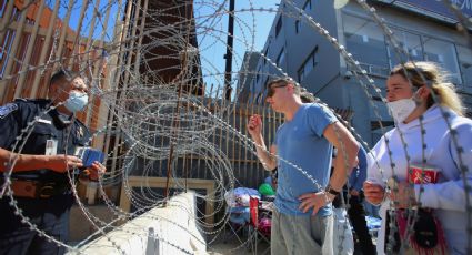 Rusos sufren en Tijuana: Acampan en espera de visas humanitarias en EU