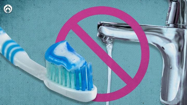 ¿Le echas agua a la pasta para cepillarte los dientes? Esta es la razón por la que NO lo debes hacer