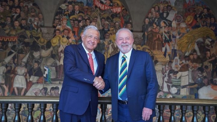 AMLO se reúne con Lula da Silva: "nos une la lucha por la justicia", dice