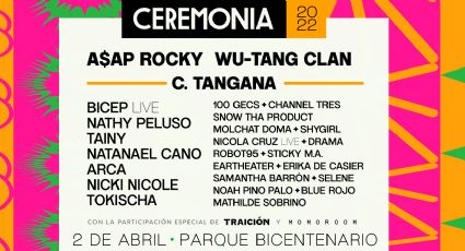 C.Tangana: el "broche de oro" europeo para cerrar el Festival Ceremonia 2022