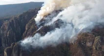 "Estaba drogado": Detienen a sospechoso de causar incendio en Tepoztlán