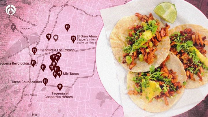 Día del Taco: Conoce en este mapa todas las taquerías de México