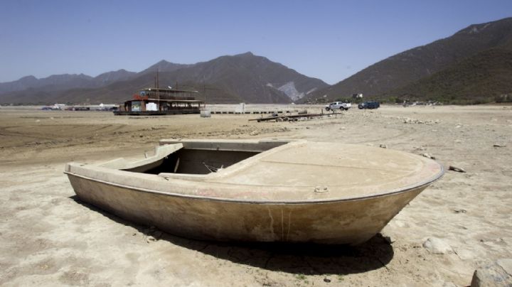 Escasez de agua en Nuevo León: Presa La Boca, en su mínimo histórico