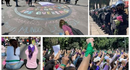 Marcha por el Día de la Mujer: Muestras de paz y creatividad dominan el 8M