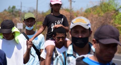 Caravana migrante se enfrenta con Guardia Nacional y resultan 5 niños lesionados